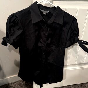 Armani exchange black blouse